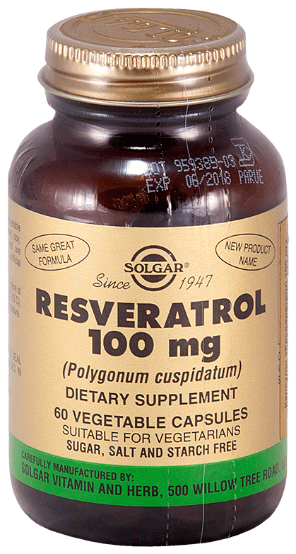 Solgar (Солгар) Ресвератрол капсулы 100 мг 60 шт. Solgar Vitamin and Herb - фото №2