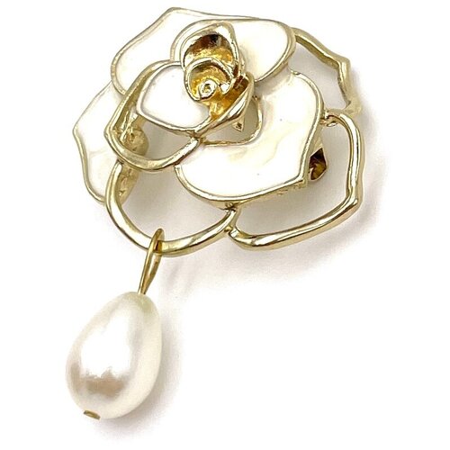 Брошь цветок