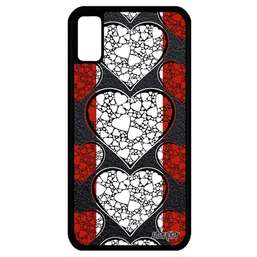 фото Чехол на мобильный apple iphone x, "флаг австрии с сердцем" патриот любовь utaupia