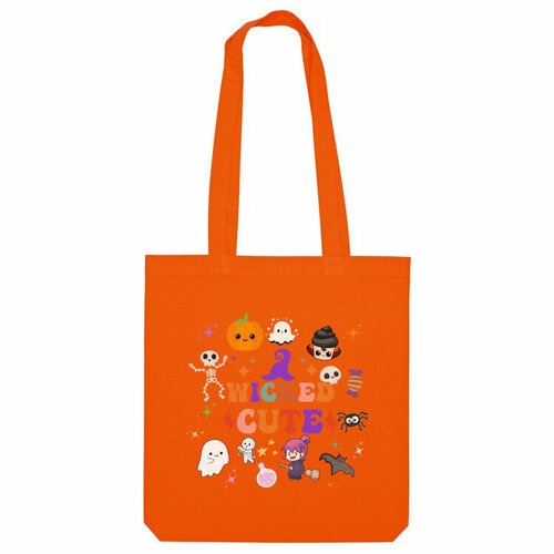 фото Сумка шоппер us basic, оранжевый