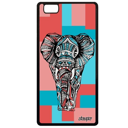 фото Чехол для телефонов p8 lite 2015, "слон" африканский elephant utaupia