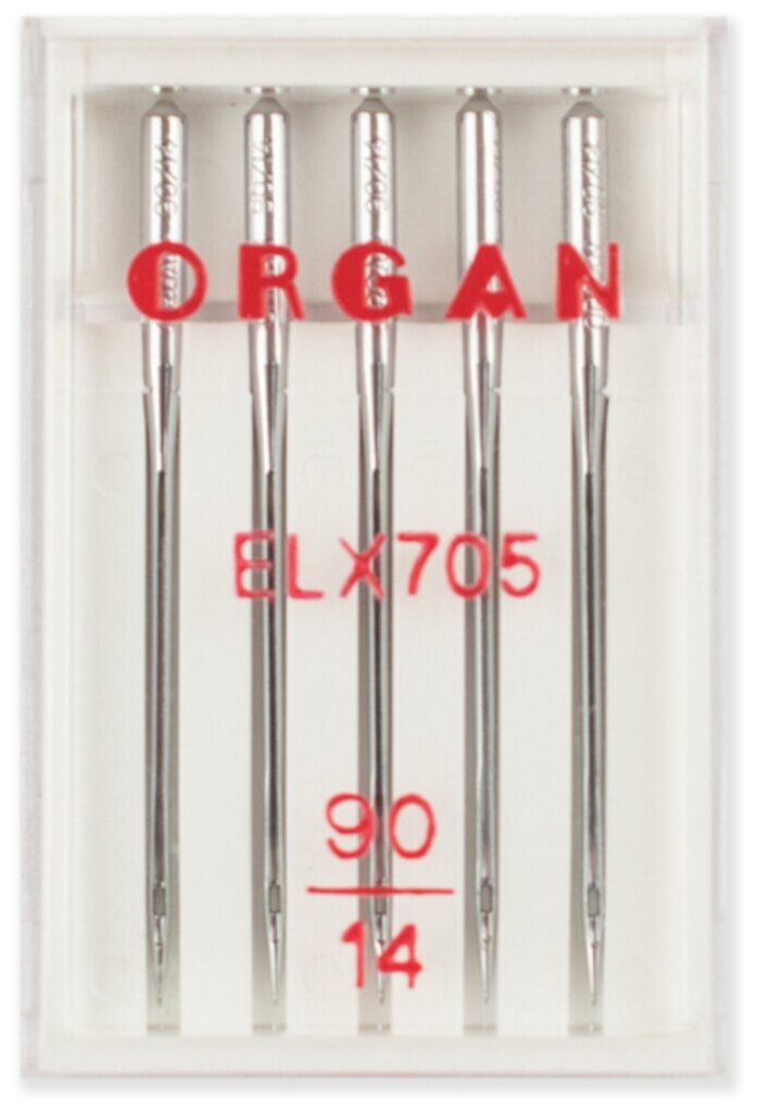 Иглы Organ для распошивальных машин №90 5шт. ELx705