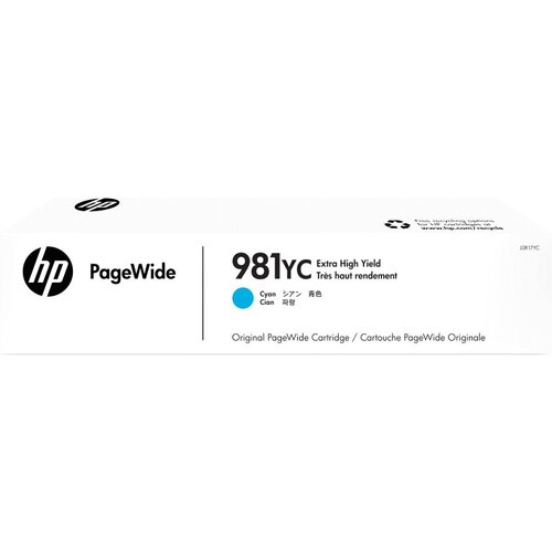 HP Картридж/ HP 981YC Cyan Contract PageWide Crtg