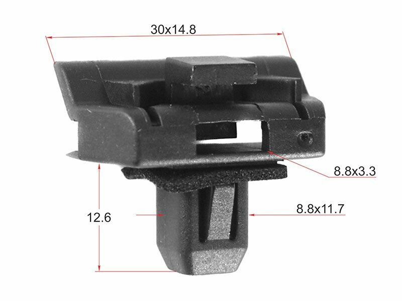 SAT ST-M10495 Клипса бампера TOYOTA/LEXUS (1 шт