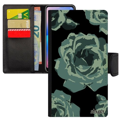 фото Чехол книжка на телефон iphone 8, "цветы" букет романтика utaupia