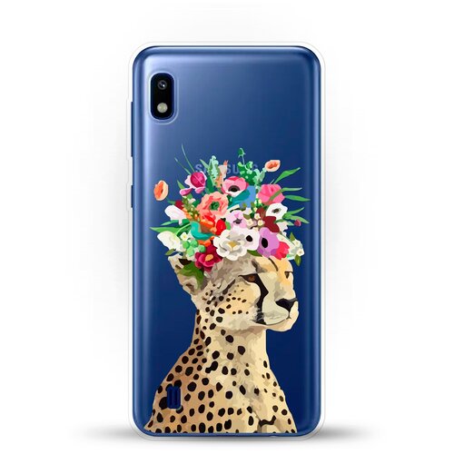фото Силиконовый чехол леопард на samsung galaxy a10 andy & paul