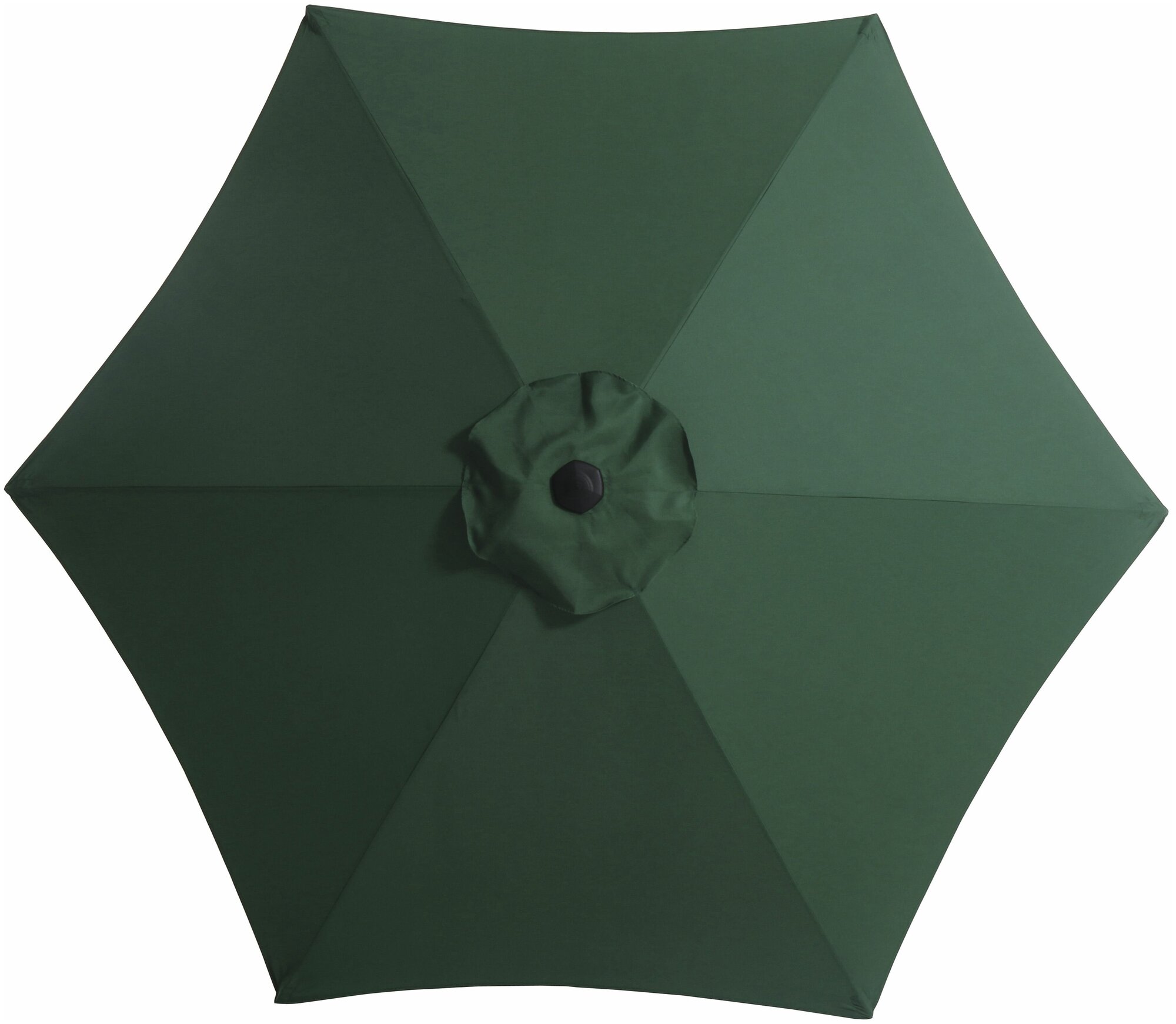 Зонт садовый Eufolal зеленый 270 х 230 см - фотография № 2