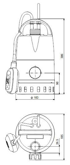 Дренажный насос для чистой воды Grundfos Unilift CC 5 A1 (250 Вт) - фотография № 18