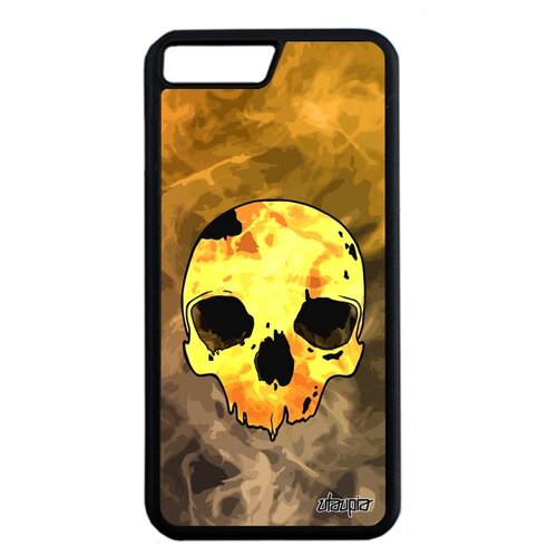 фото Чехол на мобильный apple iphone 8 plus, "череп" кость скелет utaupia
