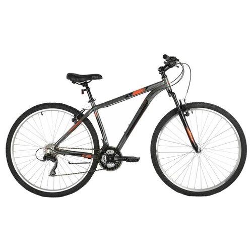 Горный (MTB) велосипед Foxx Atlantic 29 (2021) серый 22 (требует финальной сборки) горный mtb велосипед avenger c200 2021 оранжевый синий неон 11 требует финальной сборки