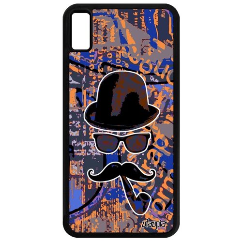 фото Чехол на iphone xs max, "мистер усы" котелок чаплин utaupia
