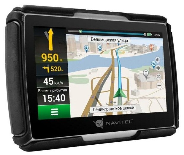 Навигатор Navitel G550 4.3 480x272 4GB microSD черный + Navitel