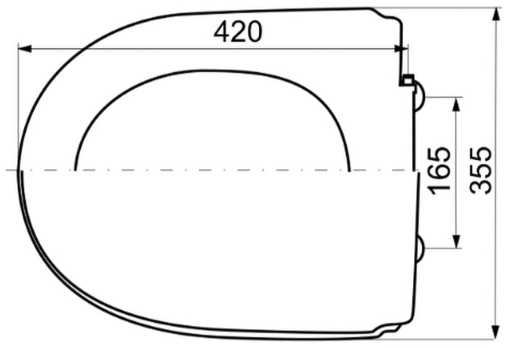 Сиденье для унитаза (Элеганс, Универсал, Гессо W 102) с микролифтом СУ 75.06.80 "Уклад" Крепление 165 мм, Длинна 420 мм, Ширина 355 мм - фотография № 4