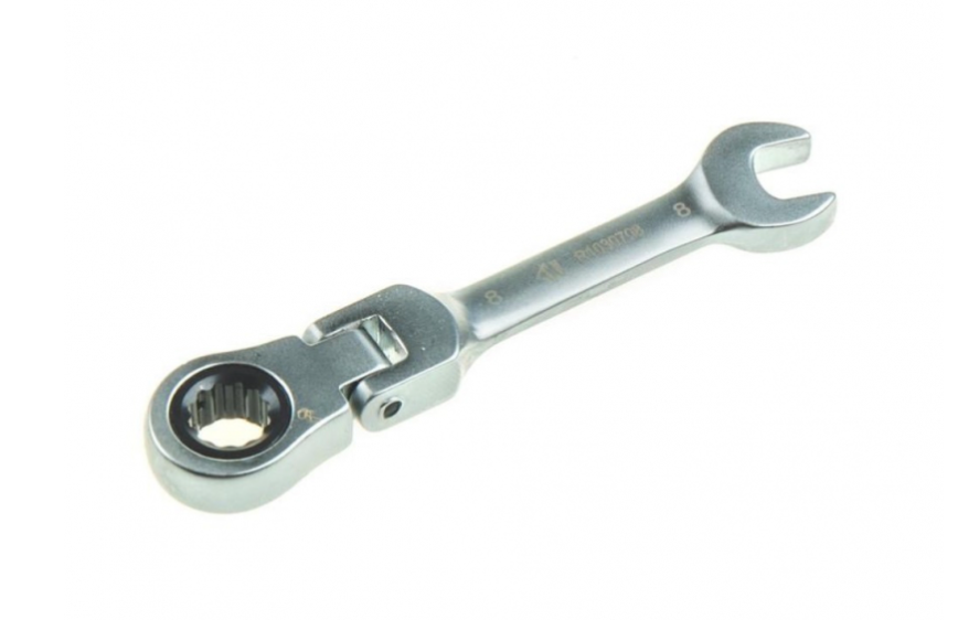 Ключ Комбинированный 8 Мм Трещоточный, Шарнирный, Короткий Arnezi R1030708 ARNEZI арт. R1030708 - фотография № 1
