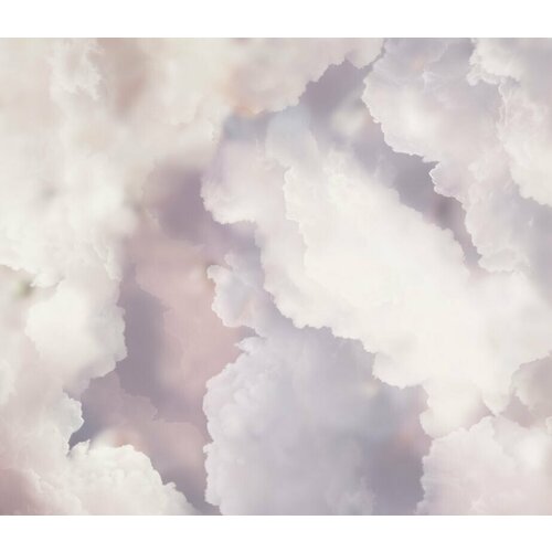Моющиеся виниловые фотообои GrandPiK Фон. Облака в закате, 300х260 см