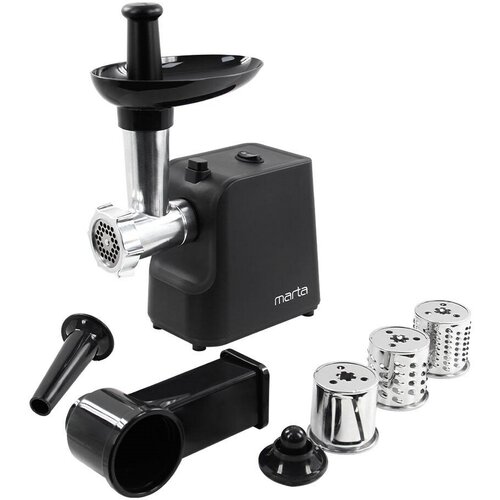 Мясорубка электрическая Marta MT-MG2027A черный 442800₽