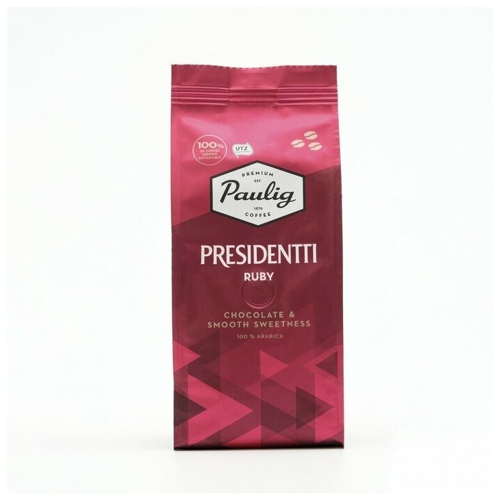 Кофе Paulig Presidentti Ruby в зернах, 250гр - фото №6