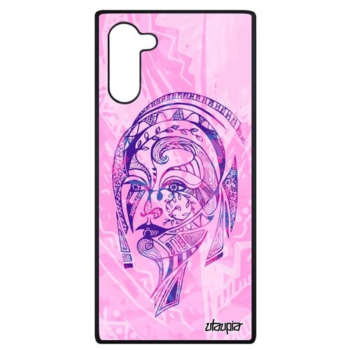 фото Чехол на смартфон galaxy note 10, "портрет женщины" этнический цветок utaupia