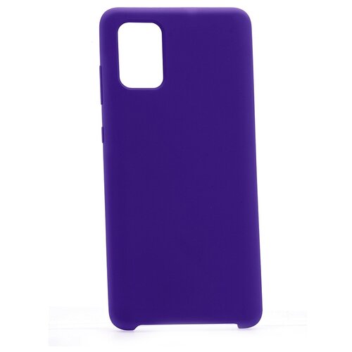 фото Чехол для телефона samsung galaxy a71 derbi slim silicone-2 ультрафиолет