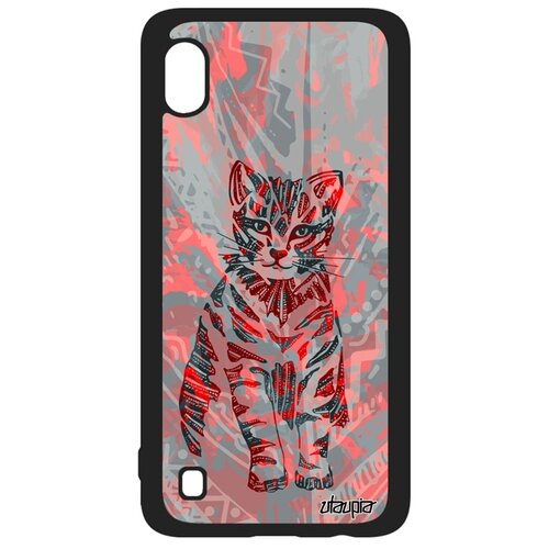 фото Чехол для мобильного galaxy a10, "кот" котенок тигристый utaupia