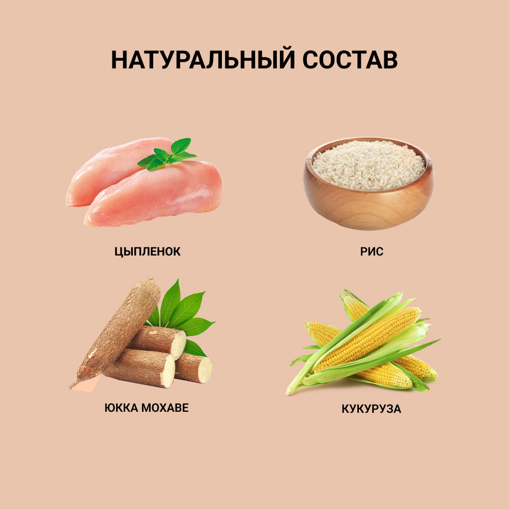 UNICA Adult In-home Luxury Hairball сухой корм для домашних кошек с курицей, 1,5 кг - фотография № 12