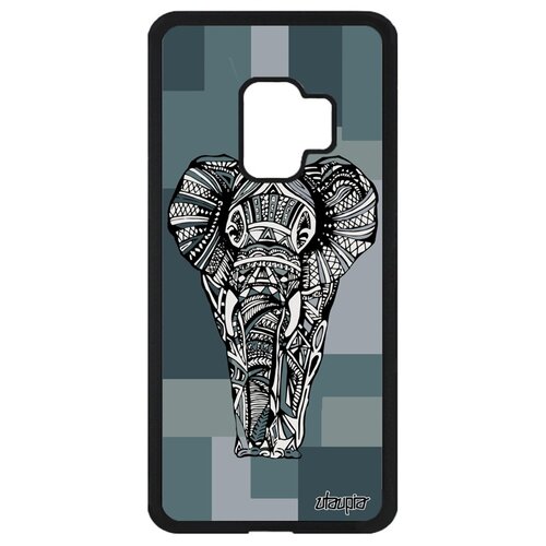 фото Чехол на телефон galaxy s9, "слон" elephant африканский utaupia