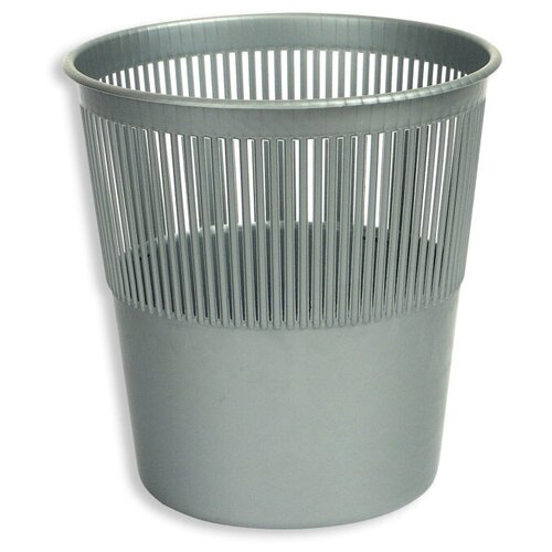 Корзина офисная 10л пластик серая Luscan 664₽