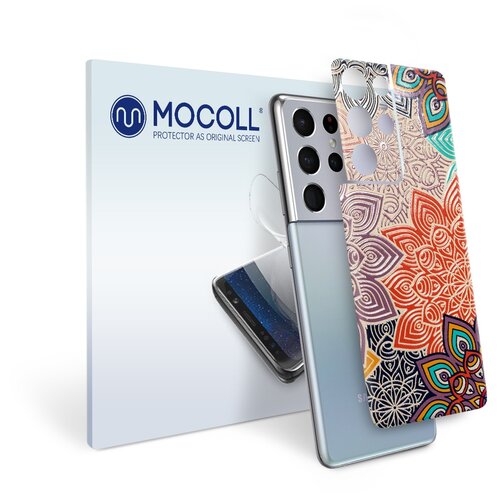 Пленка защитная MOCOLL для задней панели Samsung Galaxy S21 Ultra Богемный узор Мандала