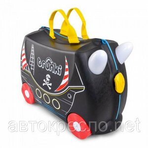 Чемодан-каталка  trunki, ручная кладь, 46х31х21 см, 18 л, 1.7 кг, черный