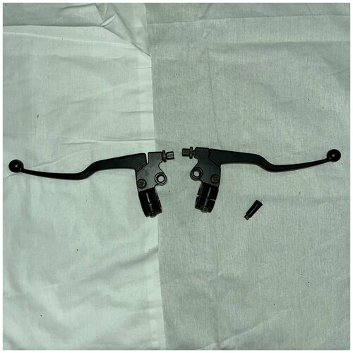 Ручки тормоза и сцепления с кронштейнами мотоцикла Иж (пара)