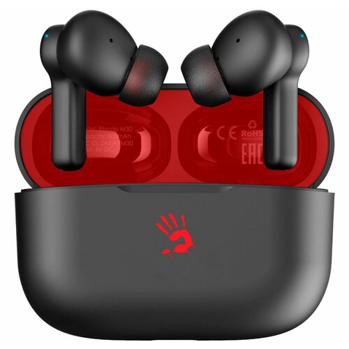 Наушники A4Tech Bloody M30 черныйкрасный 284400₽