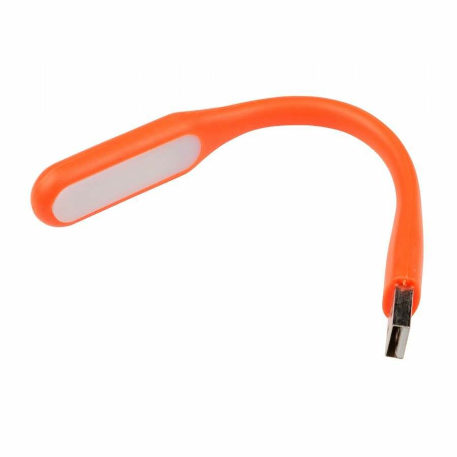 Uniel TLD-541 Orange светильник USB для ноутбука светодиодн. 6W(260lm) резина/пластик 170x15 оранжевый (арт. 562345)