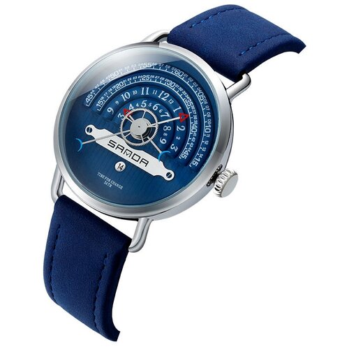 фото Наручные часы sanda 1030 синие часы наручные, синий