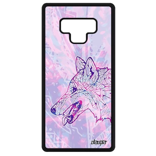 фото Чехол на samsung galaxy note 9, "волк" хищник злой utaupia