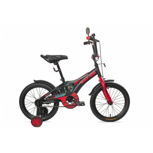 Велосипед детский 14 Black Aqua Sharp черно-красный 1344700₽