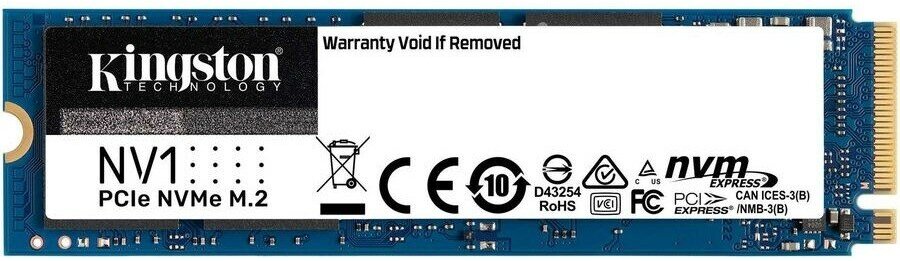 Kingston накопитель SSD 2TB NV2 Series M.2, NVMe, PCI-E 3.0 x4 SNV2S 2000G