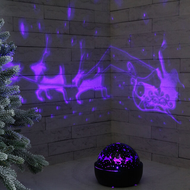 Kaemingk Новогодний светильник для дома Fairytale - Звёздная ночь 16*13 см, на батарейках 485211