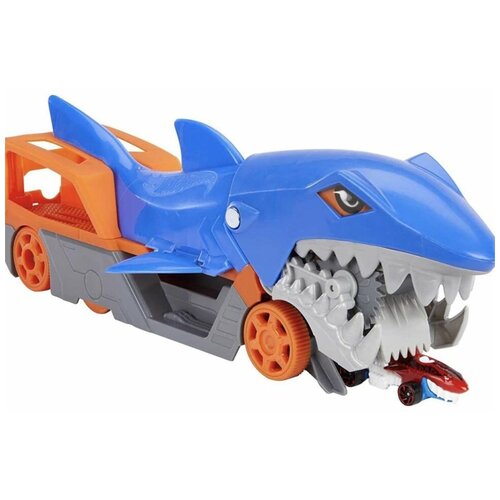 Игровой набор Hot Wheels Shark Chomp Transport