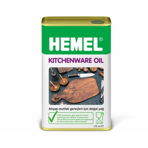 Масло для дерева HEMEL масло для разделочных досок и деревянной посуды kitchenware oil , прозрачный, 0,175мл