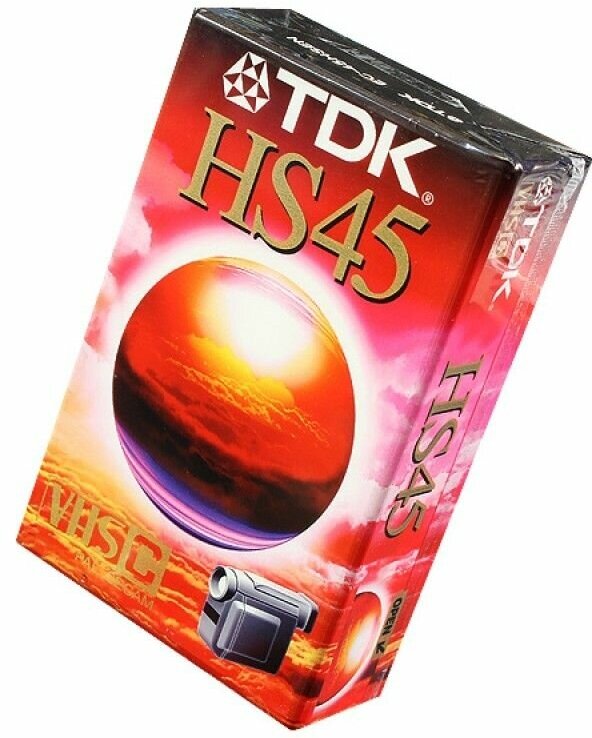 Видеокассета TDK HS45 VHS-C