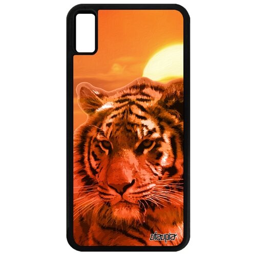 фото Чехол на смартфон iphone xs max, "царь тигр" свирепый хищник utaupia