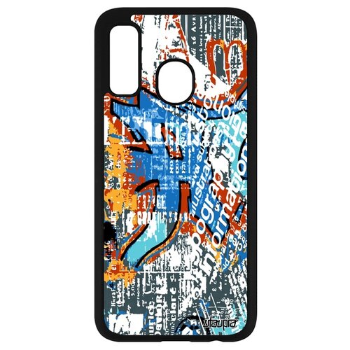 фото Чехол на мобильный samsung galaxy a40, "стрит-арт" живопись надпись utaupia
