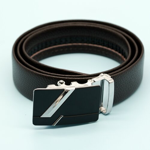 фото Ремень , размер 46, коричневый rammax