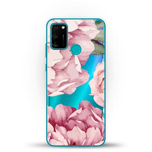 фото Силиконовый чехол пионы на honor 9a andy & paul