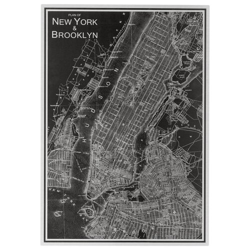 KOPPARFALL коппарфэлл постер 49x70 см Нью-Йорк