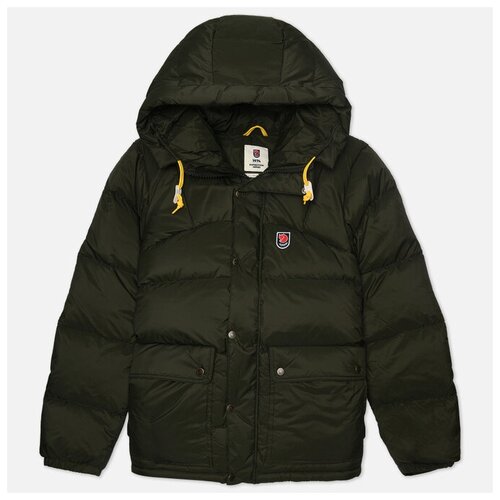 фото Мужской пуховик fjallraven expedition down lite оливковый , размер l