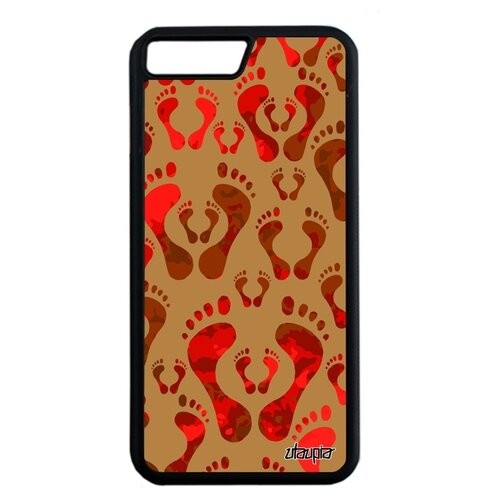 фото Чехол на смартфон iphone 8 plus, "след стопы" младенец дитя utaupia