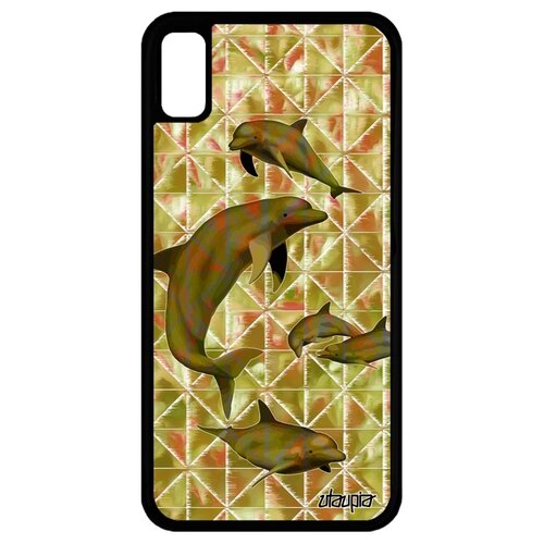 фото Чехол для мобильного iphone xr, "дельфины" морские соталия utaupia