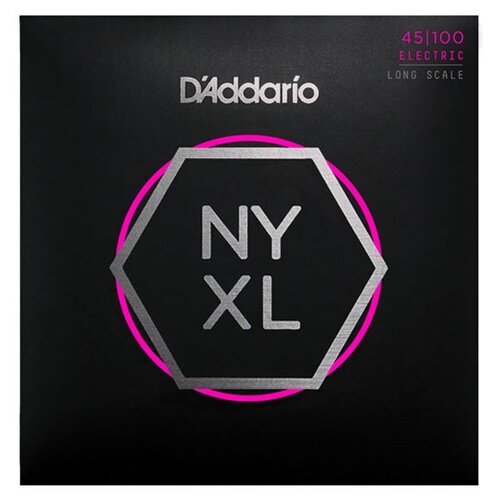 фото D'addario nyxl45100 набор 4 струн для бас-гитары 045-100