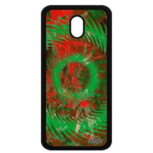 фото Чехол для самсунг галакси j3 2017 французский дизайн мандала спираль круг кольцо utaupia